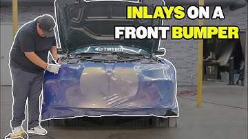 HOW TO USE INLAYS ON A FRONT BUMPER INSTALL - #tinybotvinyl