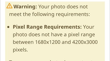 Remove pixel range error | Pr card photo requirement | CEC or TR to PR