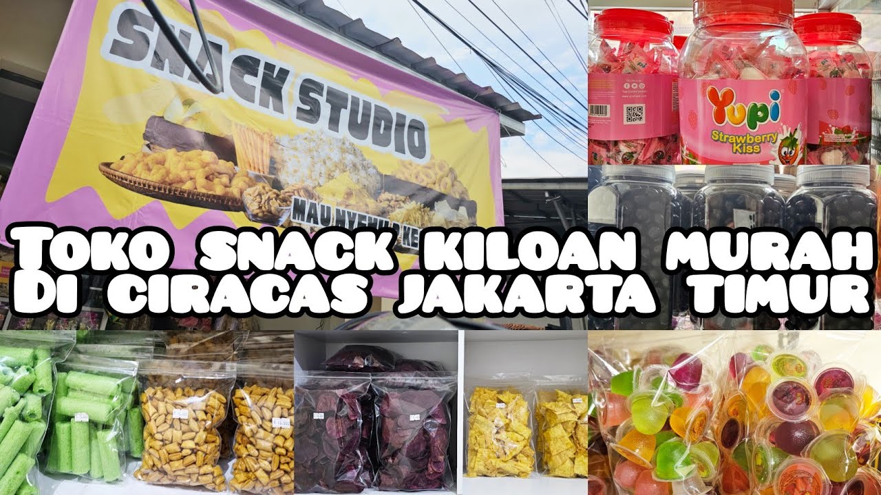 TOKO SNACK KILOAN MURAH DI CIRACAS JAKARTA TIMUR || ADA KUE KERING DAN HAMPERS JUGA‼️‼️ #snackgrosir