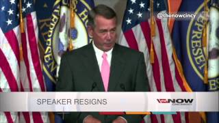 WATCH:  House Speaker resigns!