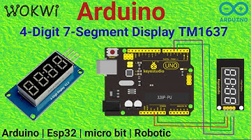 Arduino TM1637 4-Digit 7-Segment Display Tutorial | Easy Setup & Code Explained