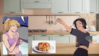 Blows up pancakes with mind (Wayne Family Adventures)