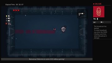 Binding of Isaac:Computer Savvy Challenge Attempt