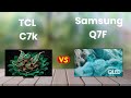 TCL C7K vs Samsung Q7F (2025) | Best QLED TV Comparison | Price, Display, Features