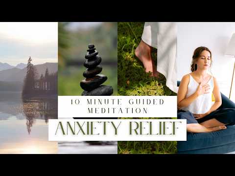 10 Minute Guided Meditation for Deep Anxiety Relief | Relieve Stress & Relax the Mind by Yoga with Akshita