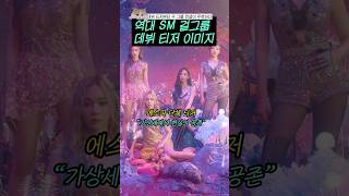 역대 SM 걸그룹 데뷔 티저 이미지 #shorts
