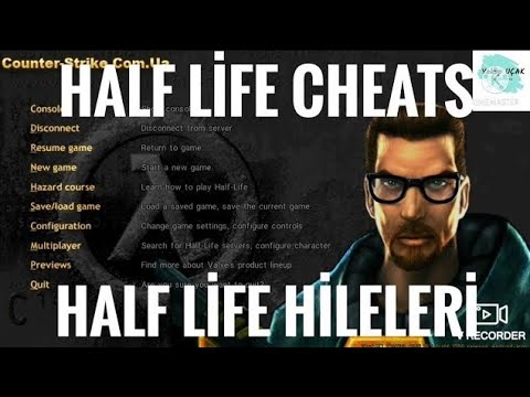 Half Life Oyununda Hile Kullanıp Oynamak