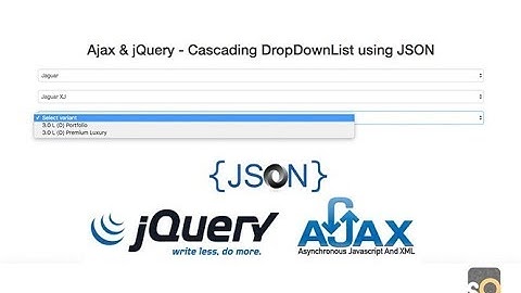 Ajax & jQuery – Cascading DropDownList using JSON