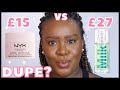 NYX HYDRATING JELLY PRIMER VS MILK HYDRO GRIP...DUPE? | Belle Mbwese