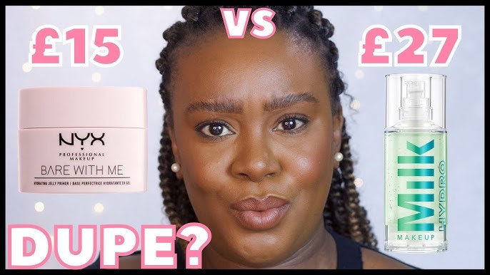 Review on the NYX Bare With Me Hydrating Jelly Primer | Dry Skin - YouTube