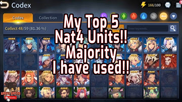Kingdom of Heroes: Tactics War - My best Nat4s in game and how I use them! 4 I am personally using!