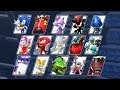 Team Sonic Racing - All Characters
