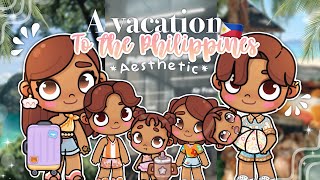 Going on a vacation to the *PHILIPPINES* 🇵🇭🌺 || *with voice* 🔊 || avatar world 🌍