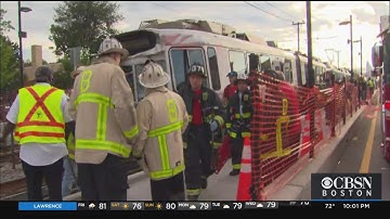 25 Injured After Green Line Trains Crash In Boston