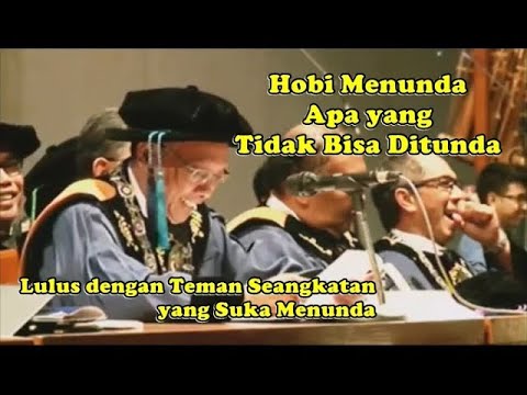 Motto Sukses Jangan Menunda Apapun | Kesan Pesan Wisuda ITB Lucu