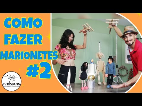 Vídeo: Como Fazer Uma Boneca De Marionete