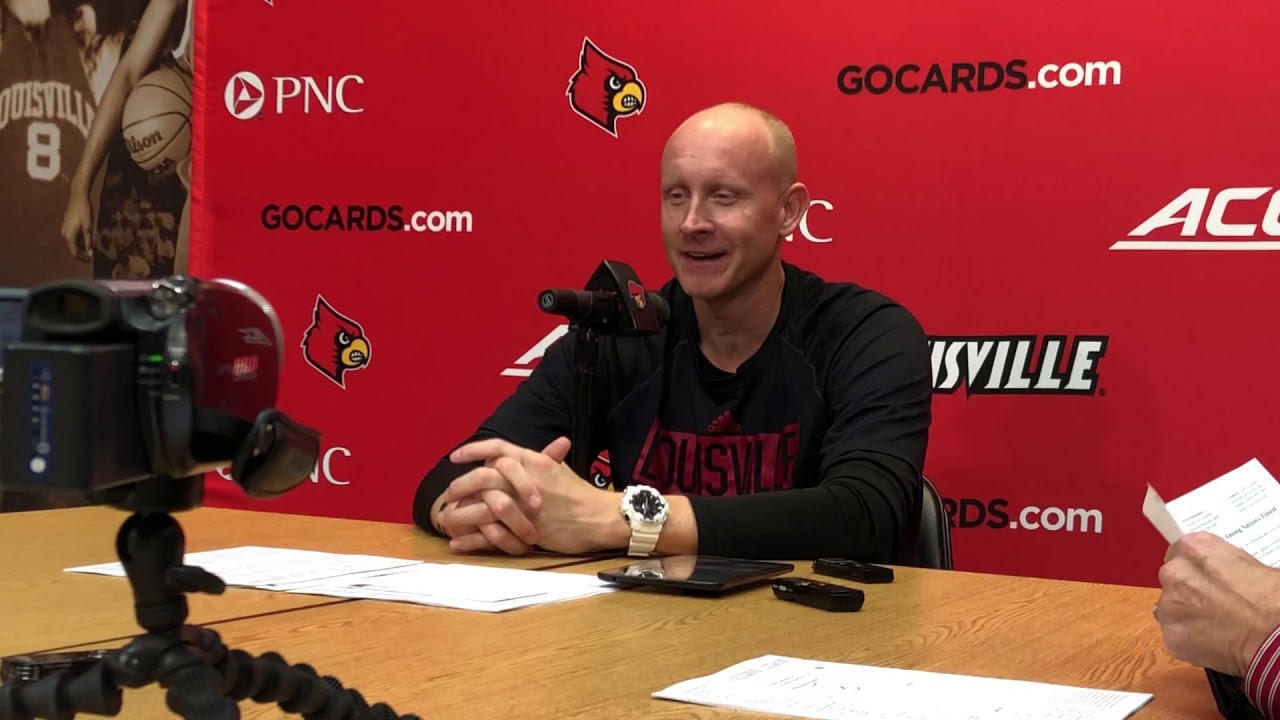 Louisville basketball coach Chris Mack talks &#39;19 recruiting (part 2) - YouTube