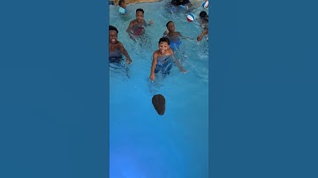 Dad makes kids get out of pool after seeing a alligator #shorts