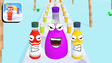 Juice Run 🍾🍉🍎 FUNNIEST APP GAME MOMENT - All Level Gameplay Walkthrough iOS, Android LV 70-71-jr