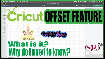 Cricut Design Space New Offset Feature to Make Stickers & Other Projects | How to Use Offset