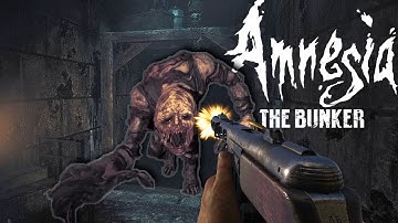 THE BEST HORROR GAME 2023 - BigMacKaz Plays Amnesia: The Bunker (Heart Rate Monitor)