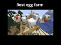Best egg farm? 😮 #minecraft #shorts
