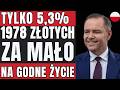 TYLKO 5,3% Waloryzacji – 1978 zł Emerytury. Za mało na godne życie w 2026?