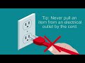 Electrical safety tips for kids subtitled