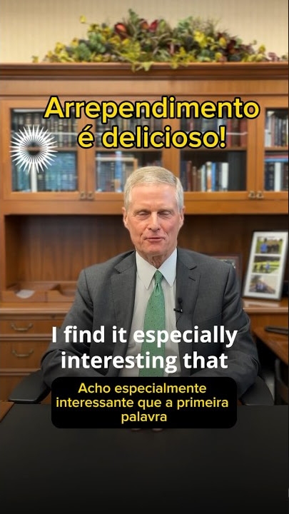 Arrependimento é delicioso ensina Elder Bednar #centraldasescrituras