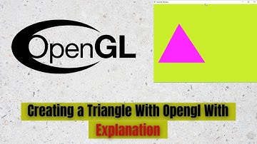 Creating A Triangle with Opengl C++