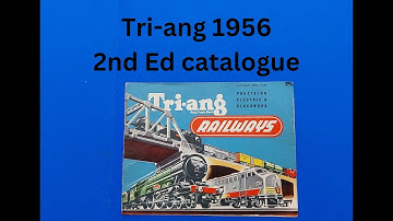 Triang 1956 2nd Ed model railway catalogue full look through from Mangley Town #ModelRailway #Hornby