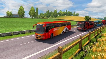 Indian Volvo 9400 B11R | Luxury Bus Journey | Super Fast Bus