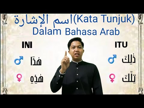 Kata Tunjuk Ini  dan Itu Dalam Bahasa  Arab    