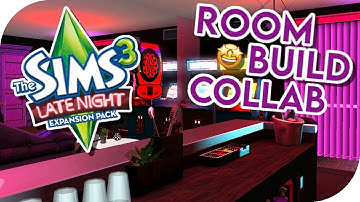 🍸  BAR 🍸 // ROOM BUILD - The Sims 3: Massive Group Collab ❤️