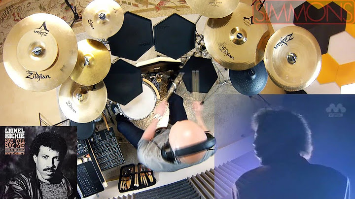 Say You, Say Me Drums version - Drums performance video thumbnail