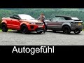 Range Rover Evoque Cabriolet FULL REVIEW test driven new SUV Convertible neu