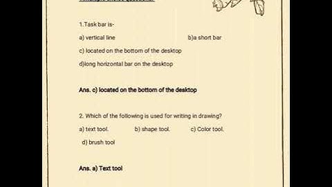 Chapter-4 Working with Ms Paint