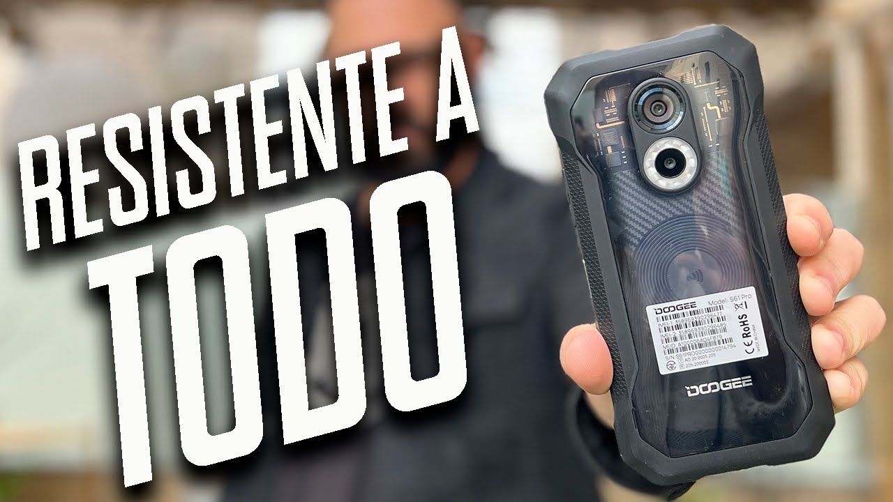 Mi nuevo MÓVIL RUGERIZADO es TODOTERRENO y RESISTENTE a TODO. Prueba del  DOOGEE S61 PRO 