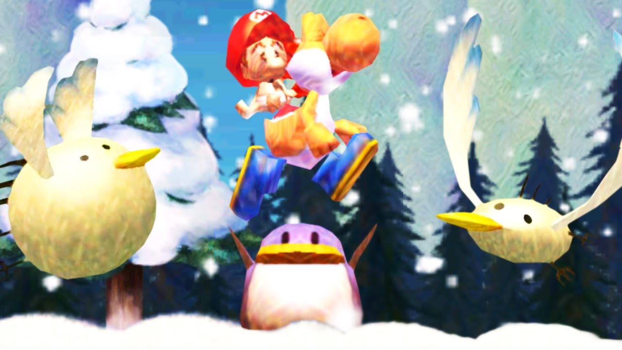 Yoshi's New Island - No Damage 100% Walkthrough (World 5)