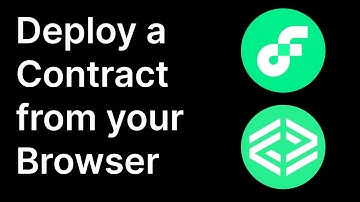 Deploy a Smart Contract to the Flow blockchain from your Browser