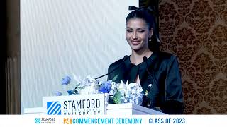 Stamford Distinguished Alumni Award Speech Anntonia Porsild