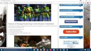 HOW TO download Teenage Mutant Ninja Turtles Mutants in Manhattan2016 Free Download PC NO TORRENT HOW TO download Teenage Mutant Ninja Turtles Mutants in Manhattan2016 Free Download PC NO TORRENT