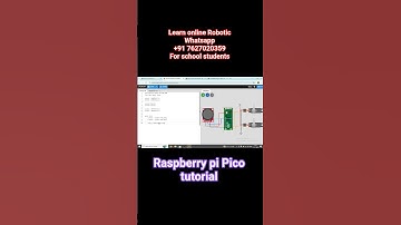 Raspberry pi Pico joystick control Servo Motor#raspberry#programming#coding