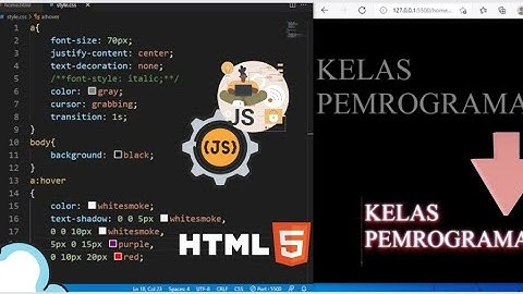 TUTORIAL CARA MEMBUAT EFEK TEKS NEON DI HTML - CSS GLOWING TEKS DI HTML #htmlcss #css #csstutorial