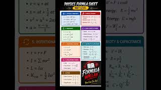 physics NEET level formula sheet #viral #physics #motivational #fyp #fyp #fypシ