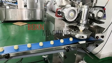Beikn mooncake/dates cookies maamoul/stuffed baked bread production line/cookies encrusting machine