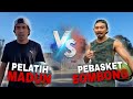 ADU TRICKSHOT PEBASKET SOMBONG DENNY SUMARGO VS PELATIH MADUN