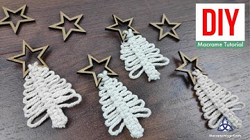 MACRAME CHRISTMAS TREE TUTORIAL
