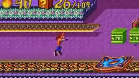 Crash Bandicoot 2 N Tranced GBA REVIEW