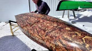 Introducing Camo Edition Canoes for 2025
For 2025, weve developed a fabric that syncs with our new manufacturing process, including our new epoxy and UV Shield, and its available in patterns that best suit our customers. This new cloth allows us to get really creative with how we design and build the boats, including the ability to add custom touches to the end caps, seat pods, float tanks, and other features. For 2025 we are offering both Woodlands and Wetlands camo patterns on any of our canoes or pack boats. It can be done on both the inside, outside, or both depending on your needs.
Interact with us online:
Get the latest outdoor gear in our webstore at: https://swiftoutside.com/shop/
Build & Price Your Boat- https://swiftcanoe.com/build-price/
Website- https://www.swiftcanoe.com
Dealers- https://swiftcanoe.com/dealers
Instagram- https://www.instagram.com/swiftcanoeandkayak/
Facebook- https://www.facebook.com/SwiftCanoeandKayak
Twitter- https://x.com/Swift_Canoe Introducing Camo Edition Canoes for 2025